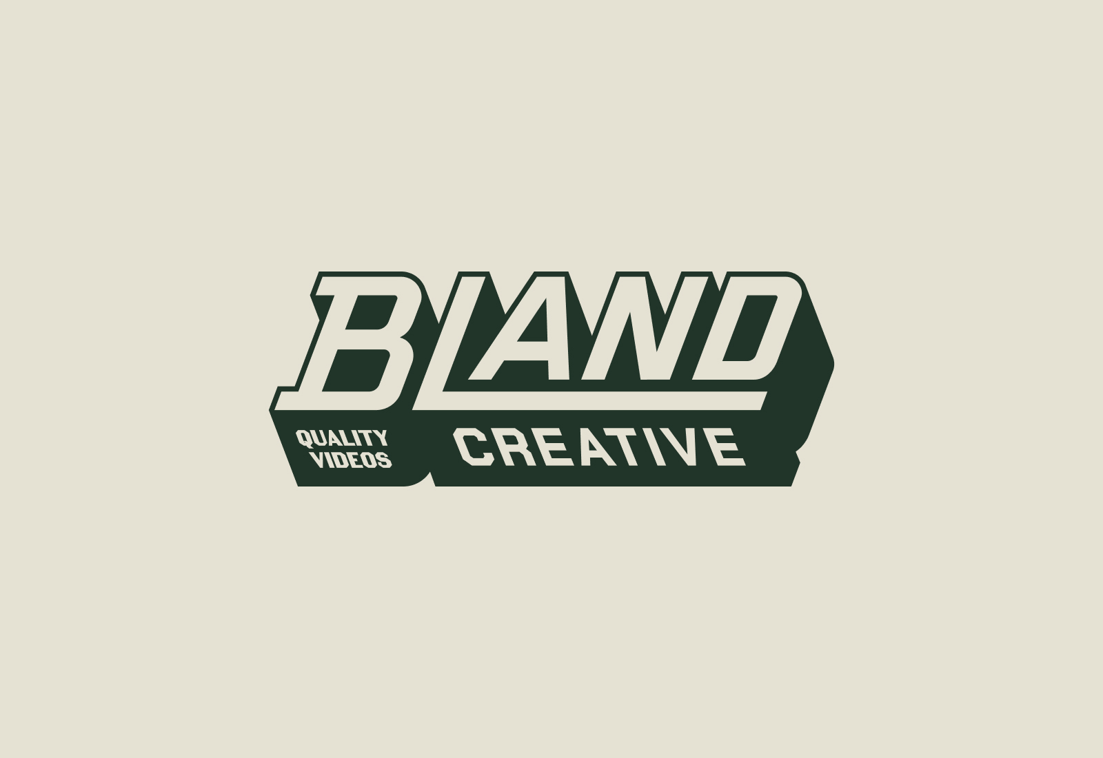 Primary Logomark | Bland Creative | Brand Identity by Joey Carty at MRC