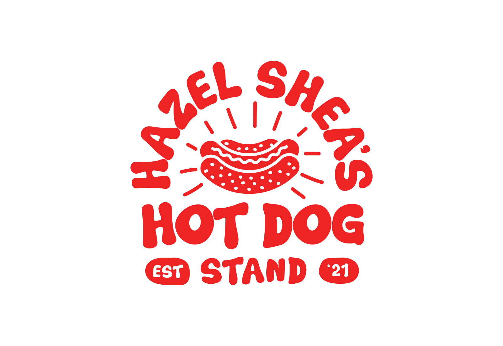 Badge Logo | Hazel's Hot Dogs