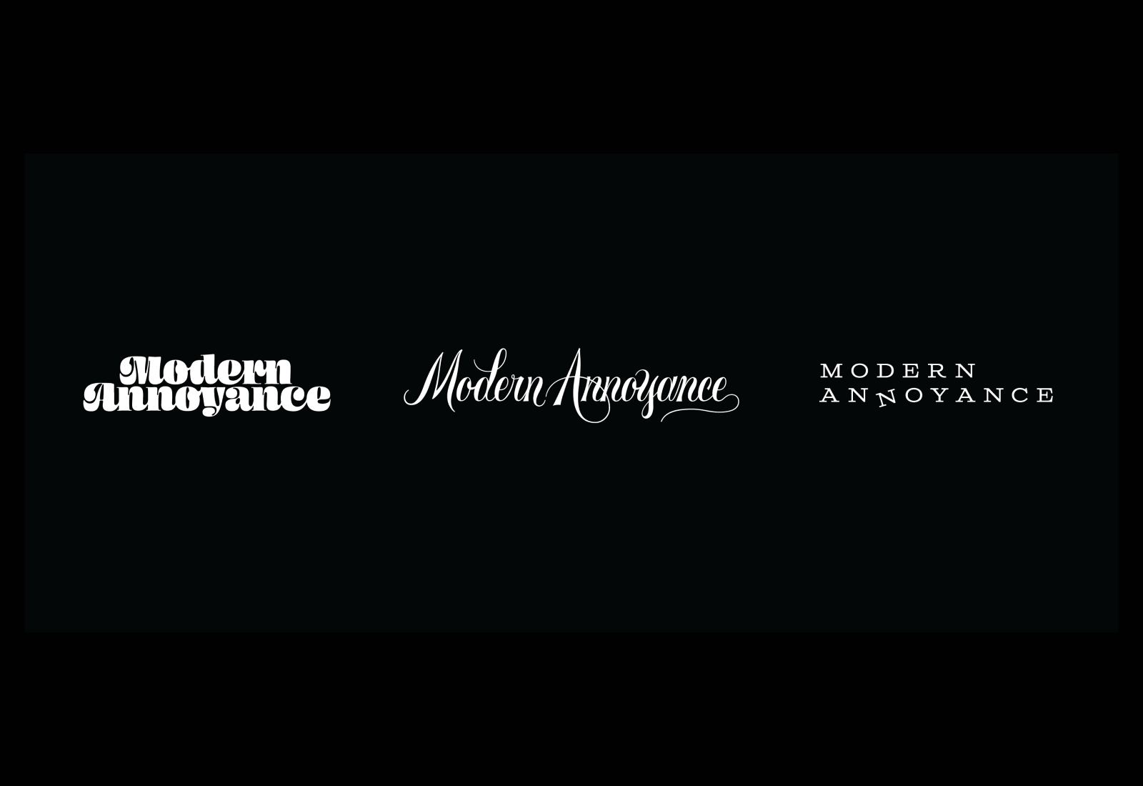 Logo Exploration | Brand Identity for Modern Annoyance CBD