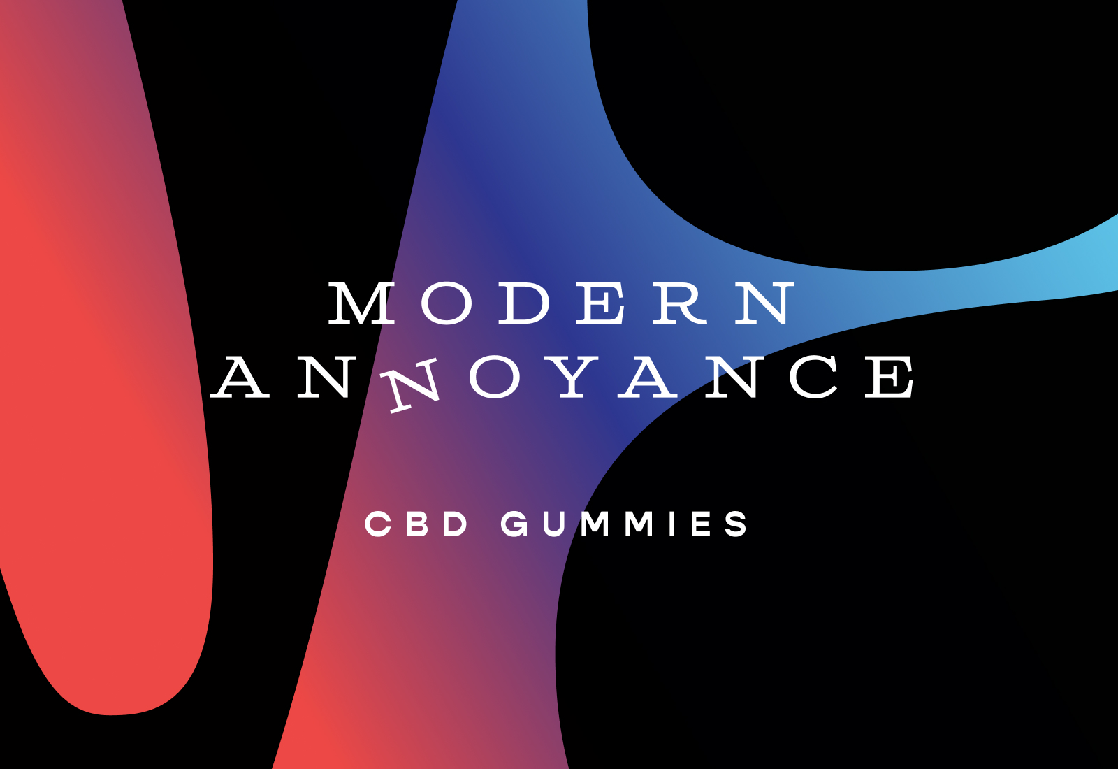 Logo with Descriptor | Brand Identity for Modern Annoyance CBD
