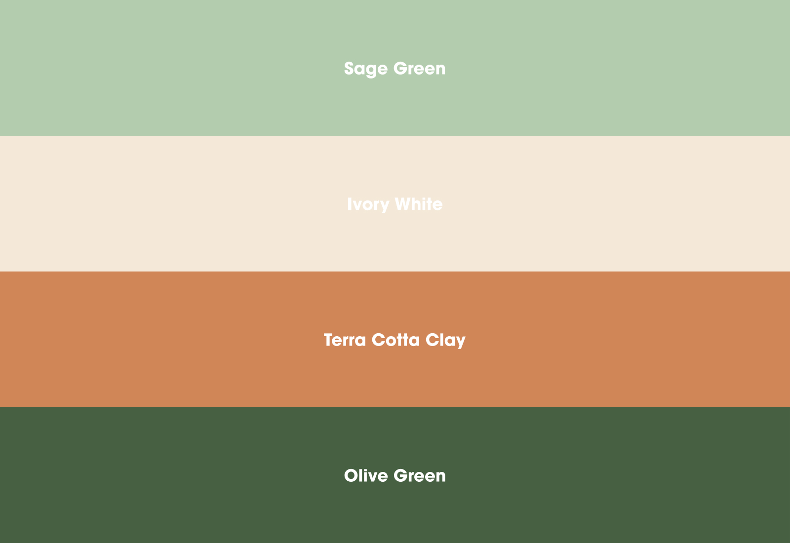 Brand Colors | Brand Identity for Plant Shop GR - Grand Rapids, MI