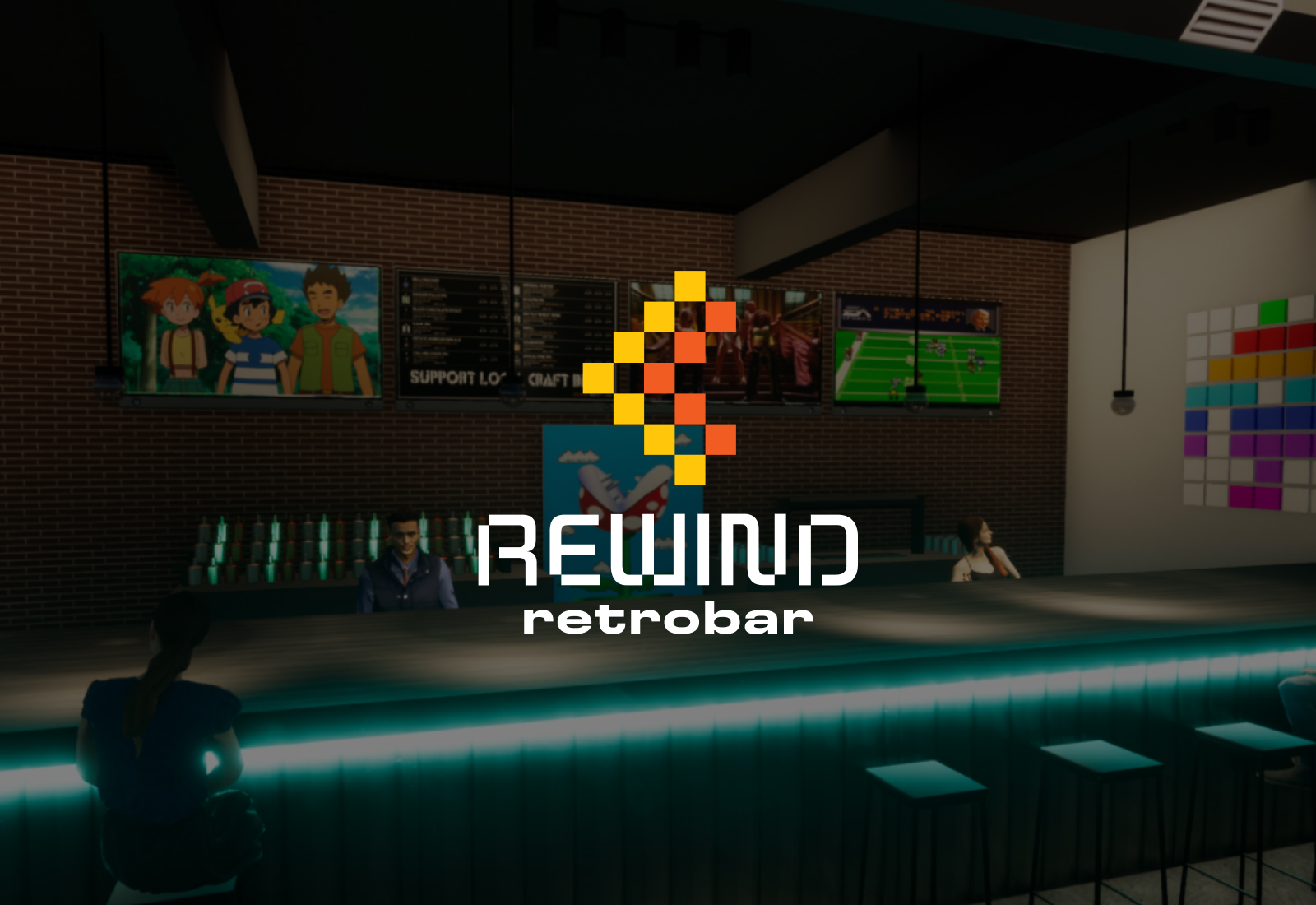 Primary Logo | Rewind Retrobar in Knightdale, NC
