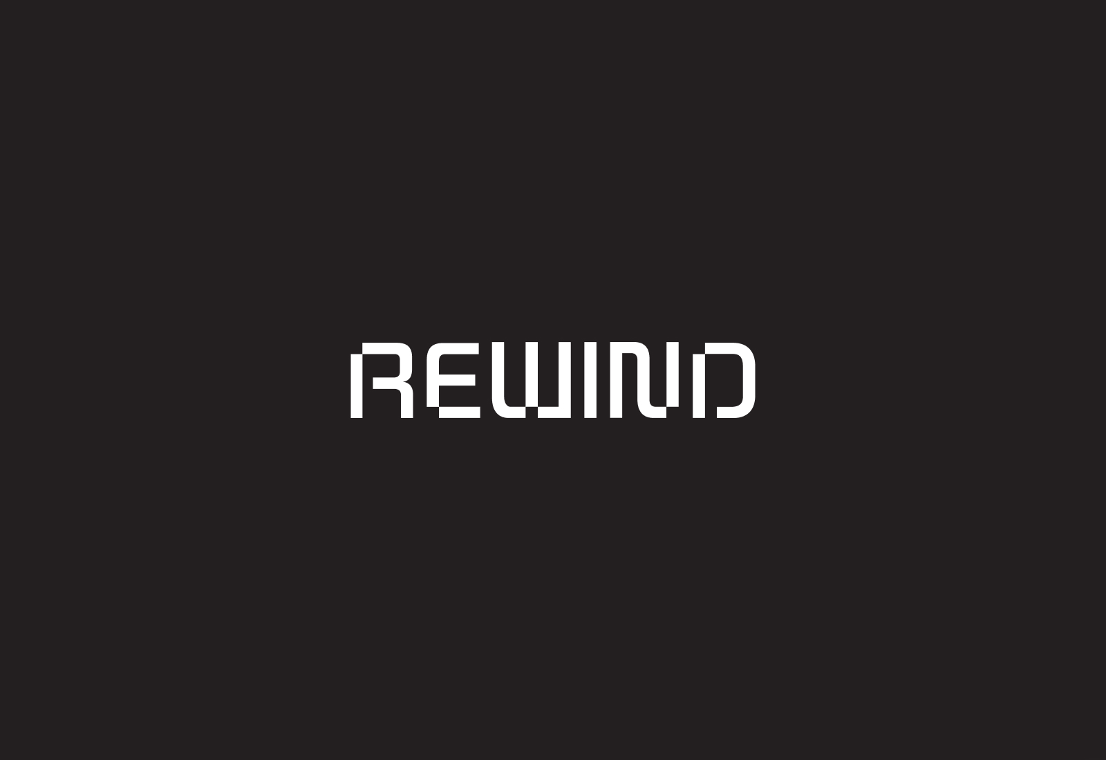 Custom Logotype | Rewind Retrobar in Knightdale, NC