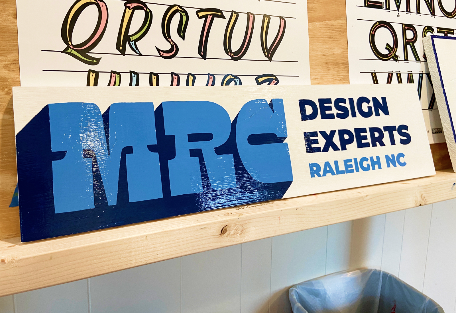 MRC Design Experts Sign | Hand Painted Sign by Joey Carty