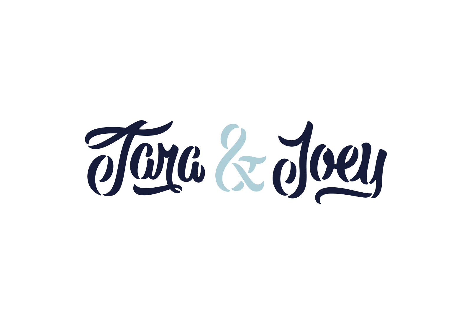 Tara & Joey - Custom Script | The Carty Party Branding