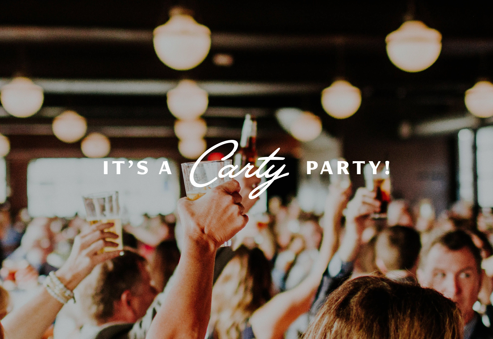 It's a Carty Party Tagline | The Carty Party Branding