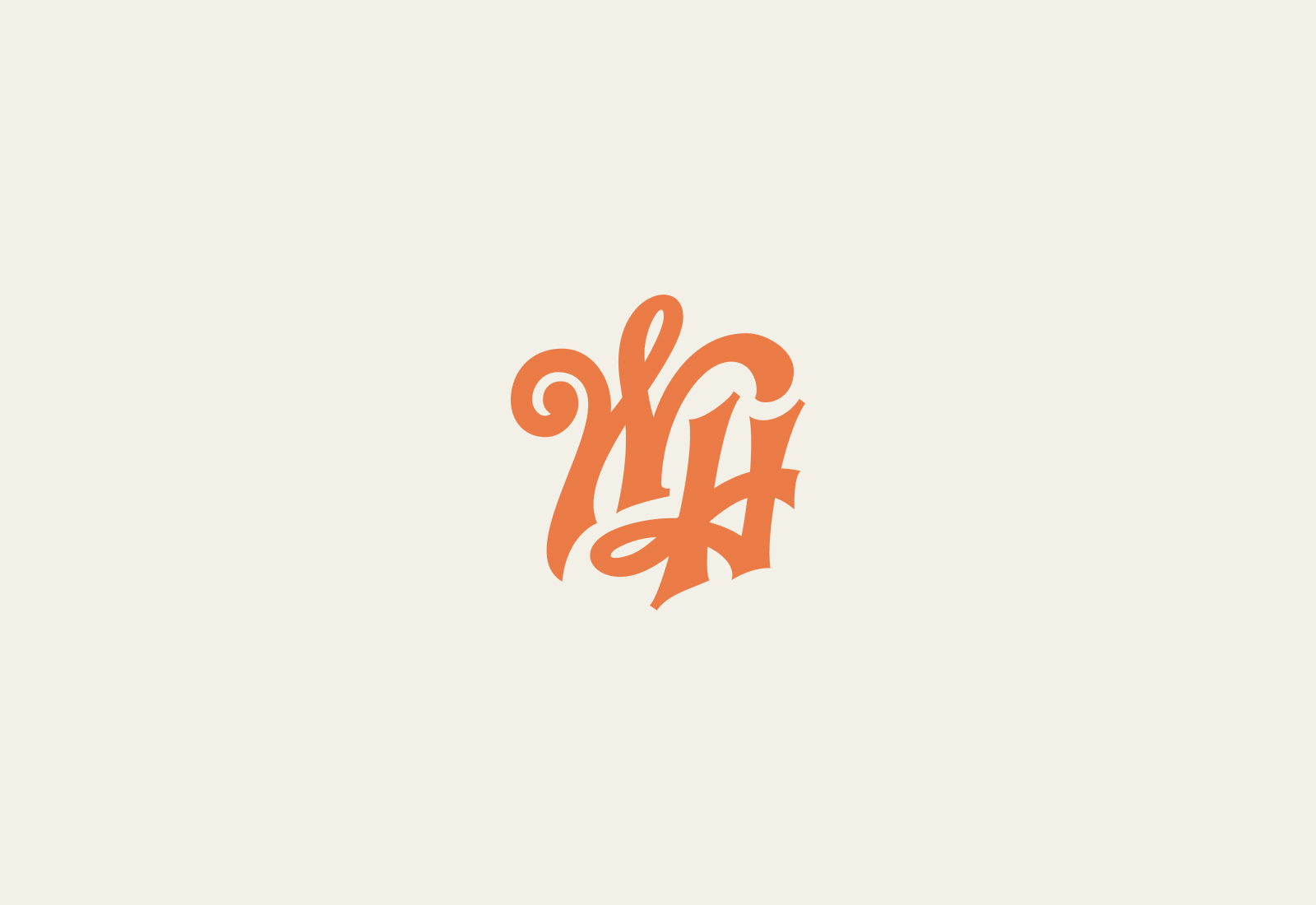 WH Monogram | Brand Identity for Wye Hill Kitchen and Brewing in Raleigh, NC