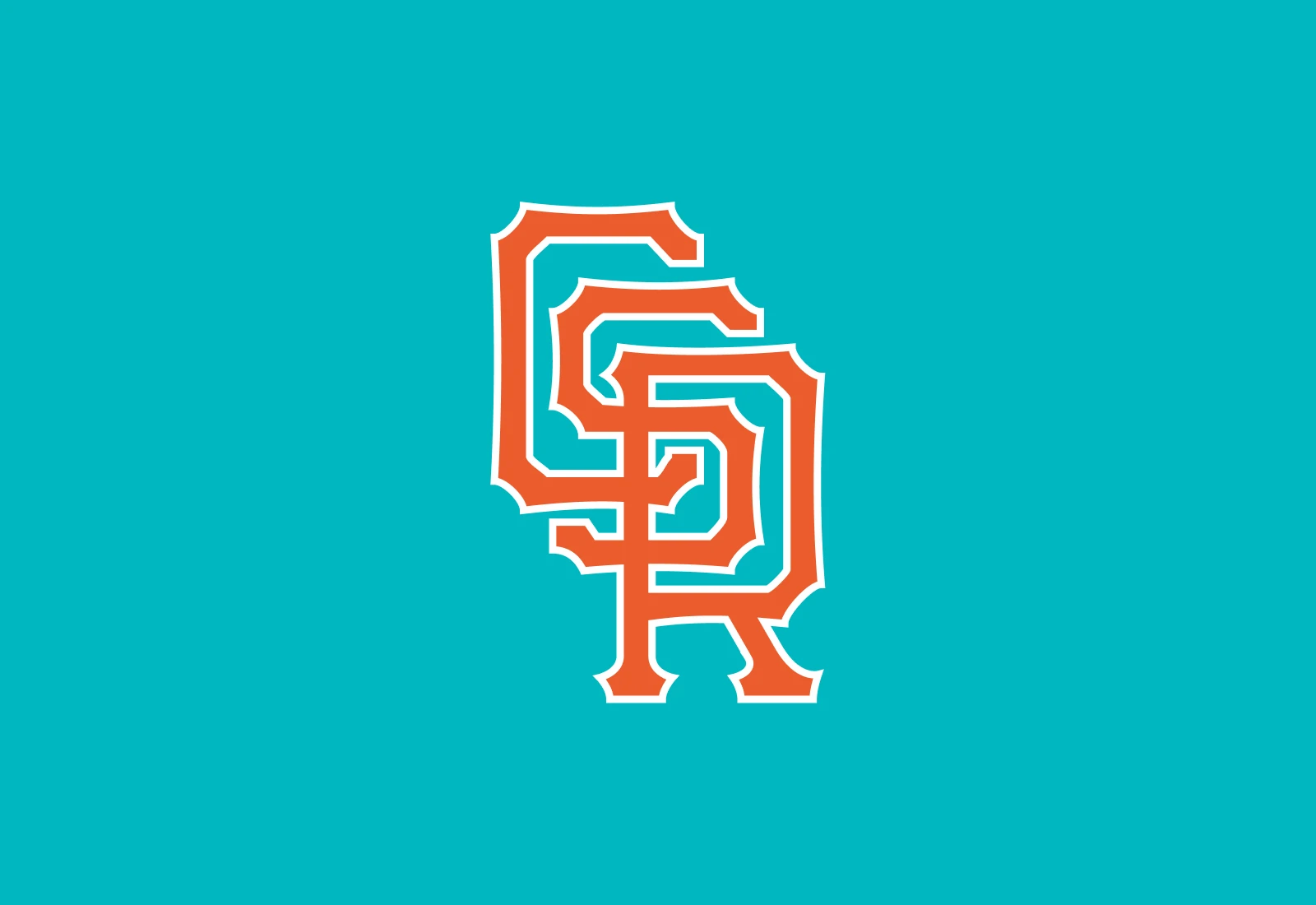 Crete St Riot - CSR Monogram inspired by SF Giants